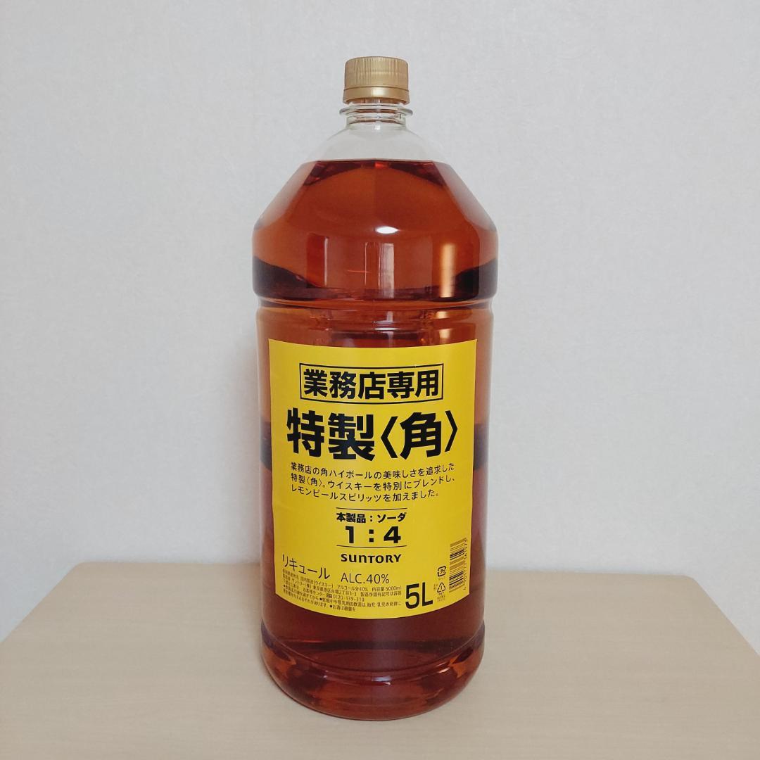 SUNTORY 特製〈角〉ウイスキー 5L