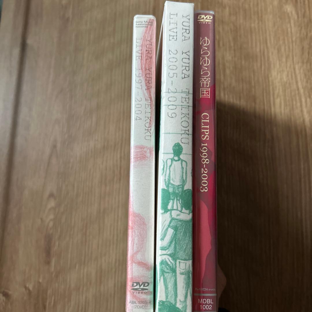 ゆらゆら帝国 DVD 3セット