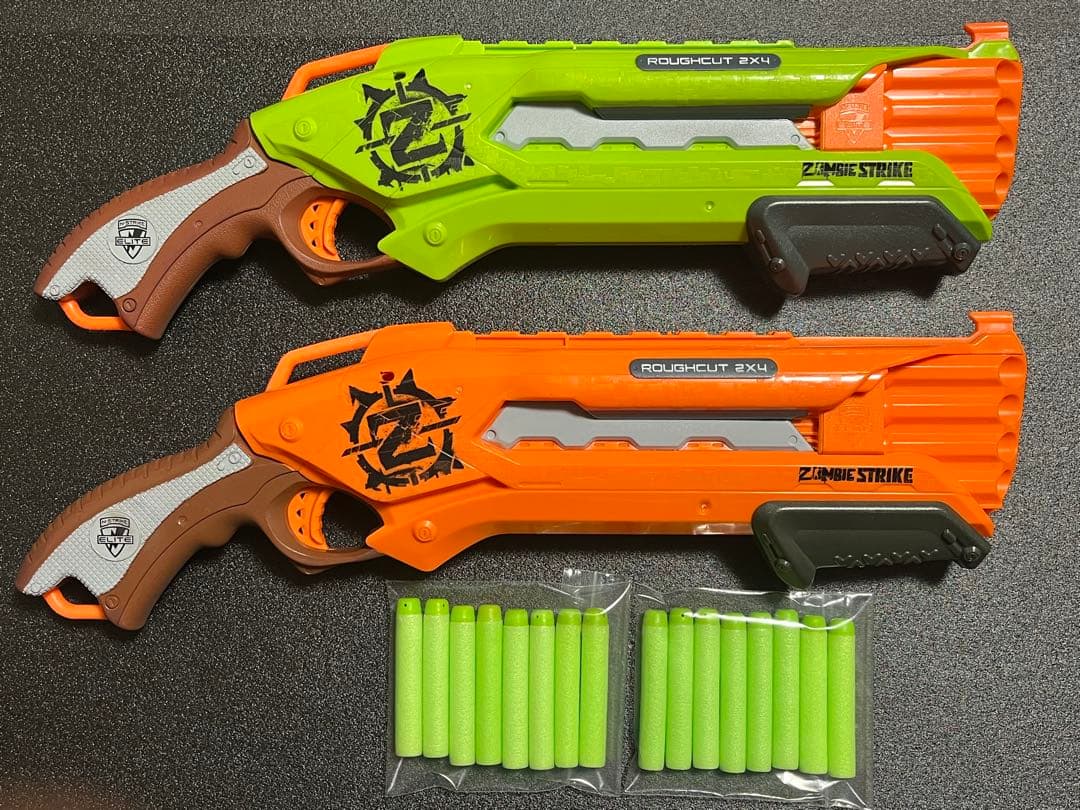 ナーフ ゾンビストライク ラフカット 2x4 2種セット