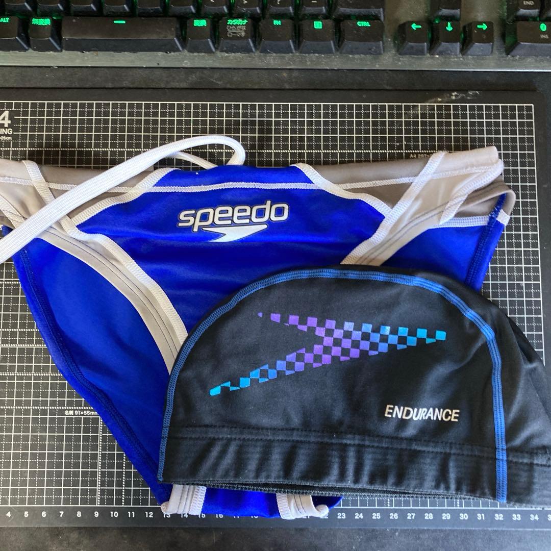 speedo 競泳水着 競パン スピード 競泳水着　スイムキャップ セット