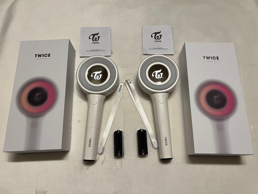 【2個セット】TWICE CANDYBONG ∞ ペンライト