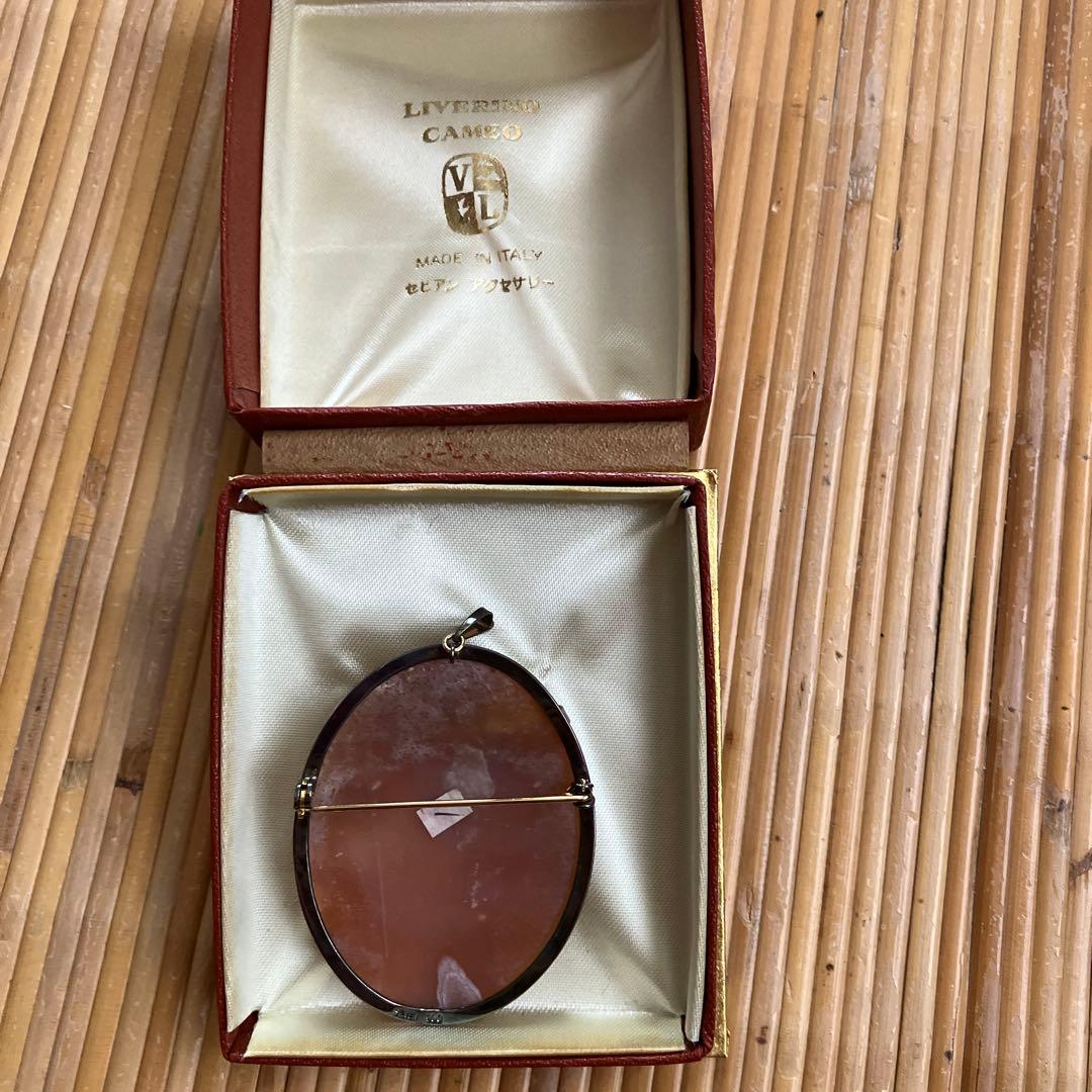 Liverino Cameo カメオブローチ　ペンダントトップ