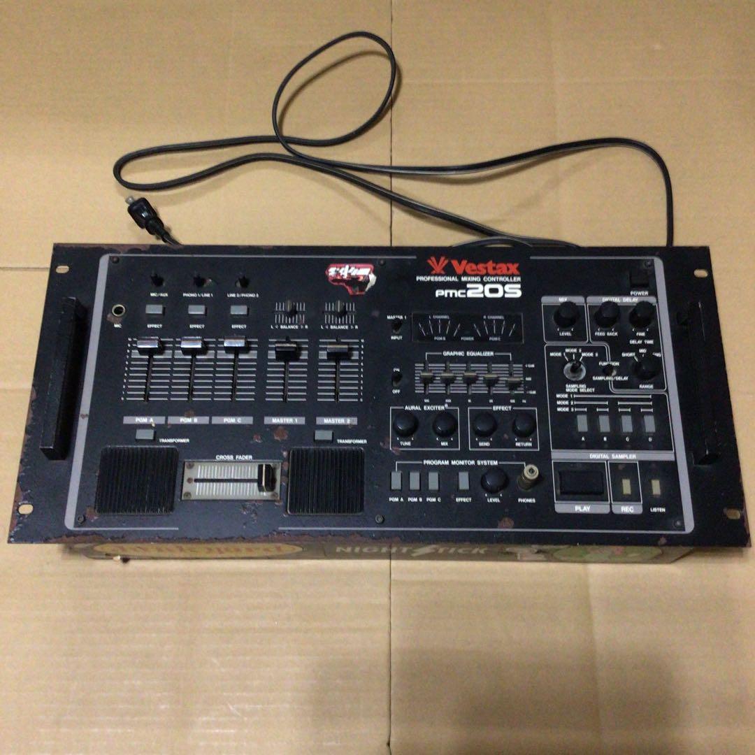 VESTAX　PMC20S DJミキサー　ベスタクス PMC-20S