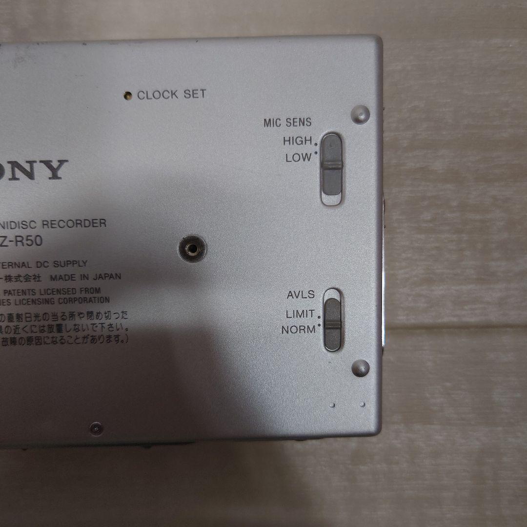 SONY MZ-R50 ポータブルMDプレーヤー