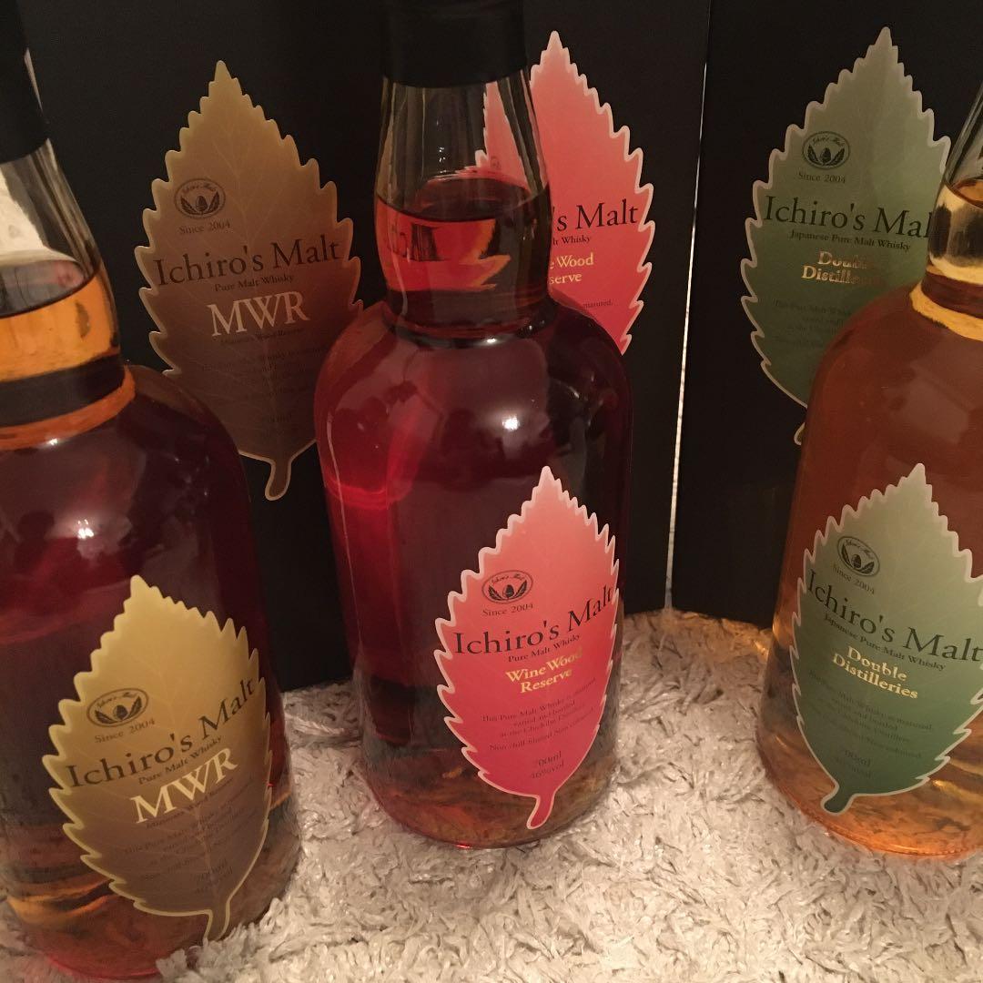 イチローズモルトMWR、WWR、DD  リーフシリーズ飲み比べ