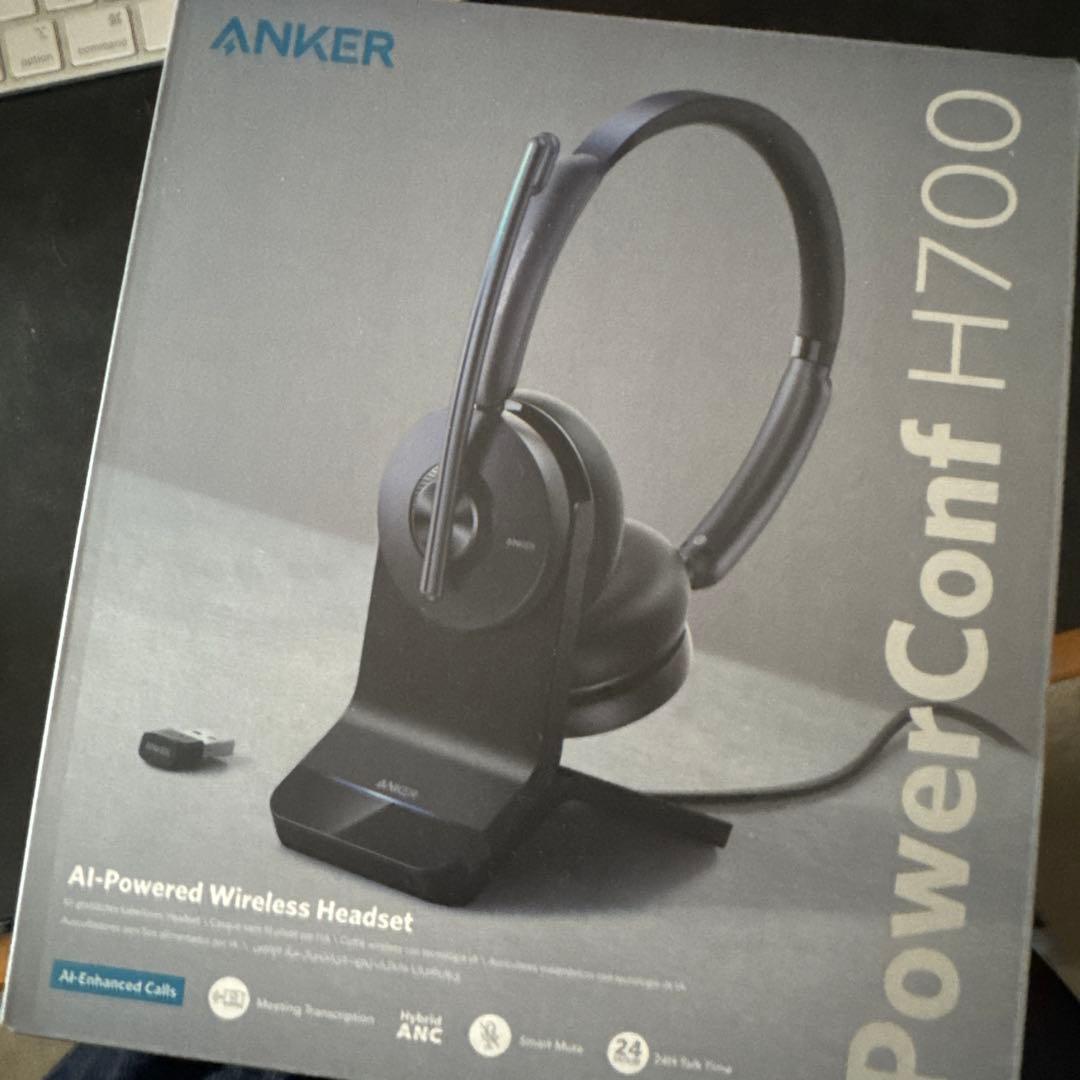 ANKER PowerConf H700 ワイヤレスヘッドセット