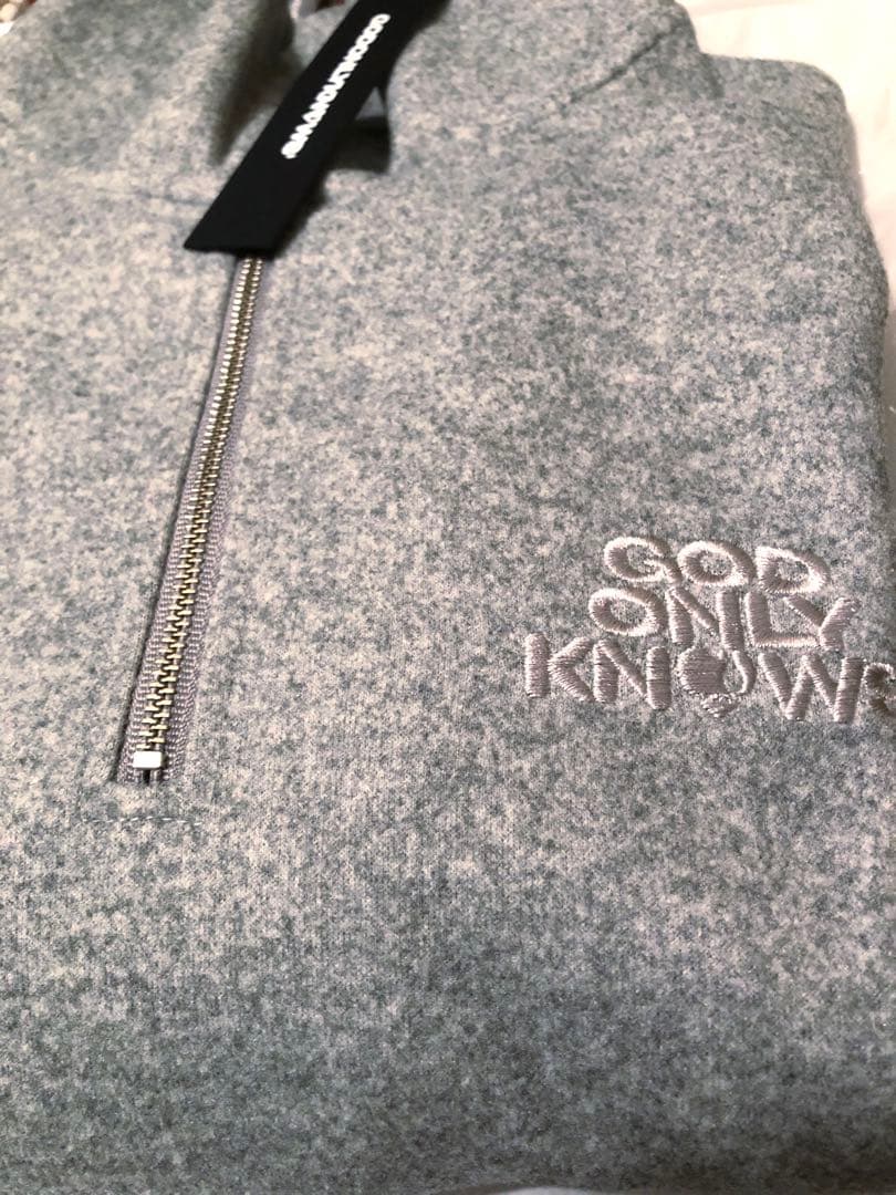 ミュージシャン GOD ONLY KNOWS WOOLY HALF ZIP