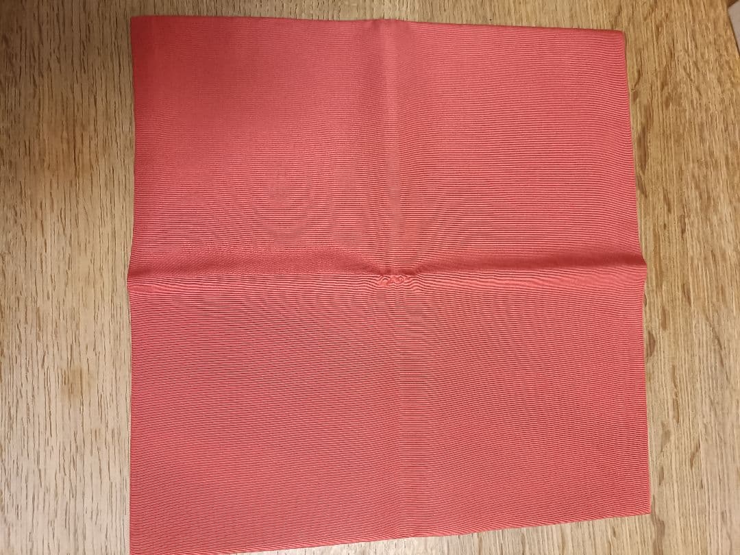 19　北村徳齋　塩瀬帛紗　茶道用帛紗 ローズ