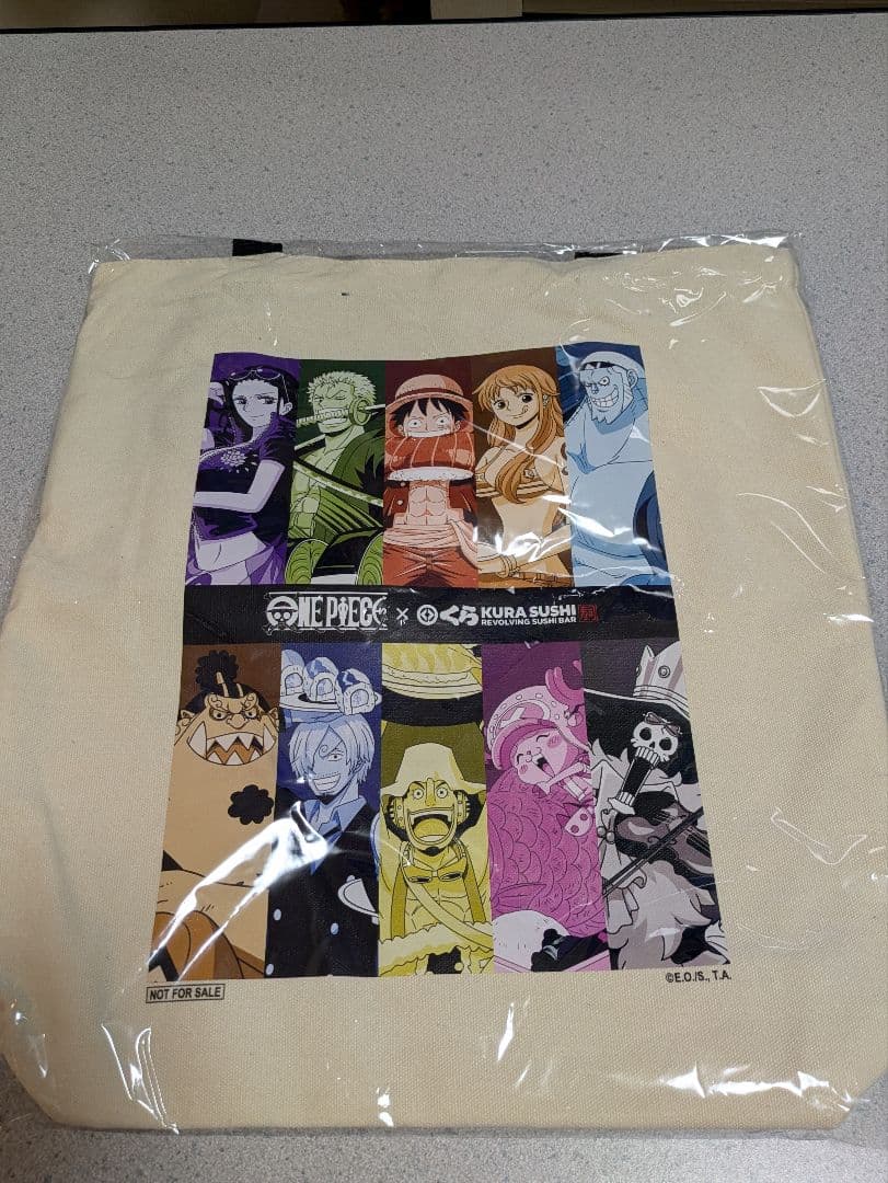 くら寿司USA ONEPIECE ワンピース コラボ トートバッグ
