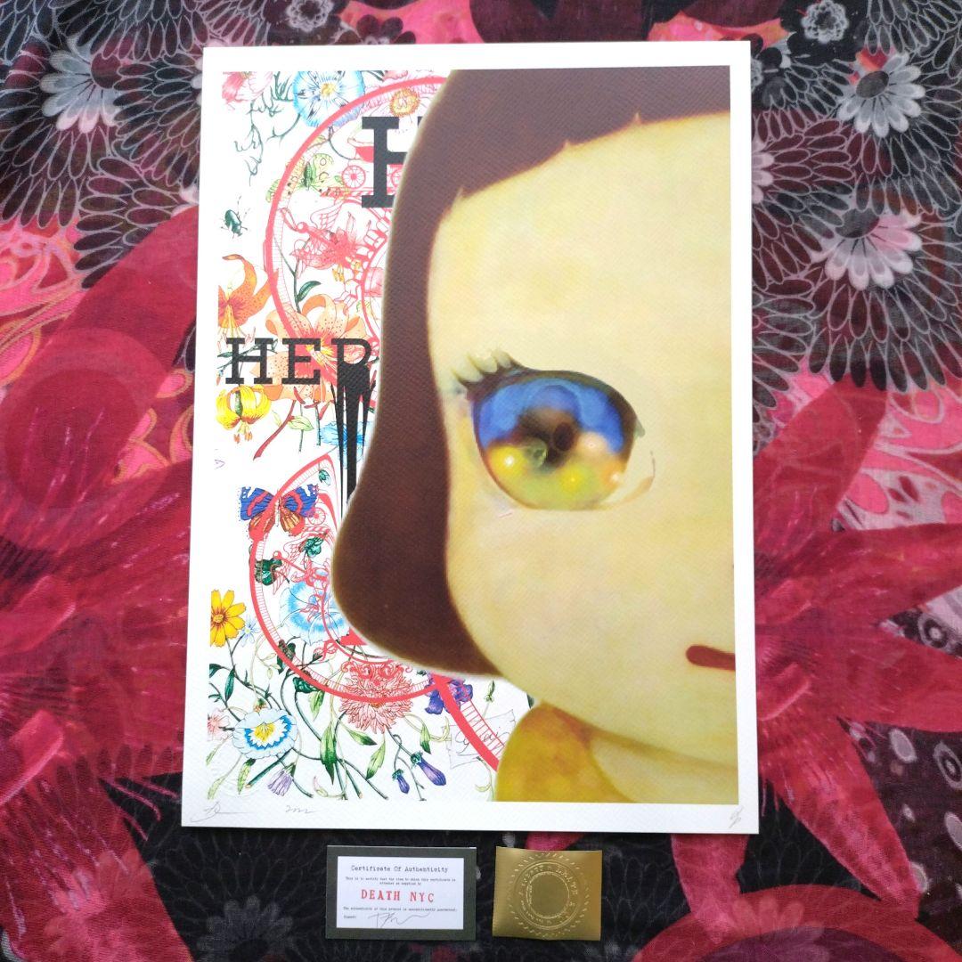 death nyc 世界限定100枚　奈良美智