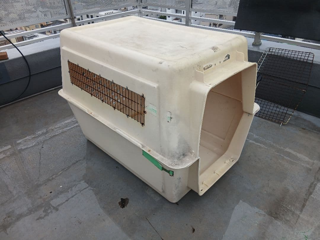 大型犬用プラスチック製犬用ケージ(直接引取可能)