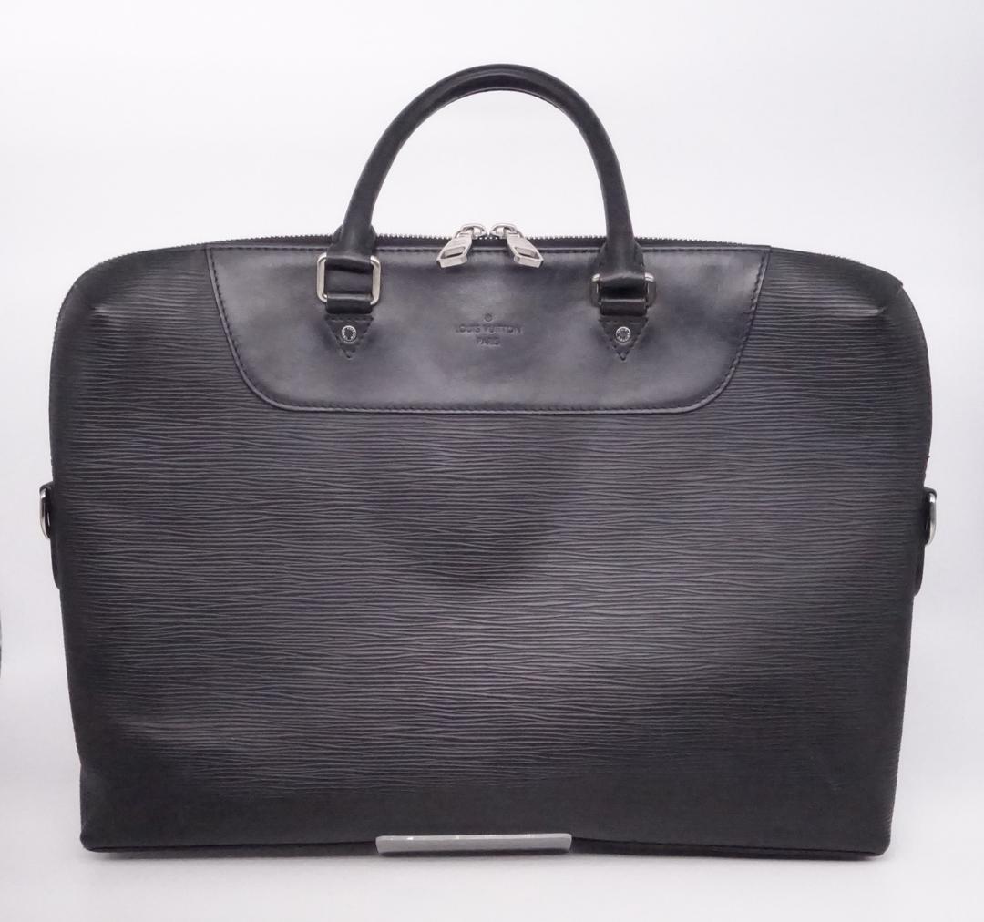 LOUISVUITTON ルイヴィトン エピ ポルトドキュマンジュール ブラック