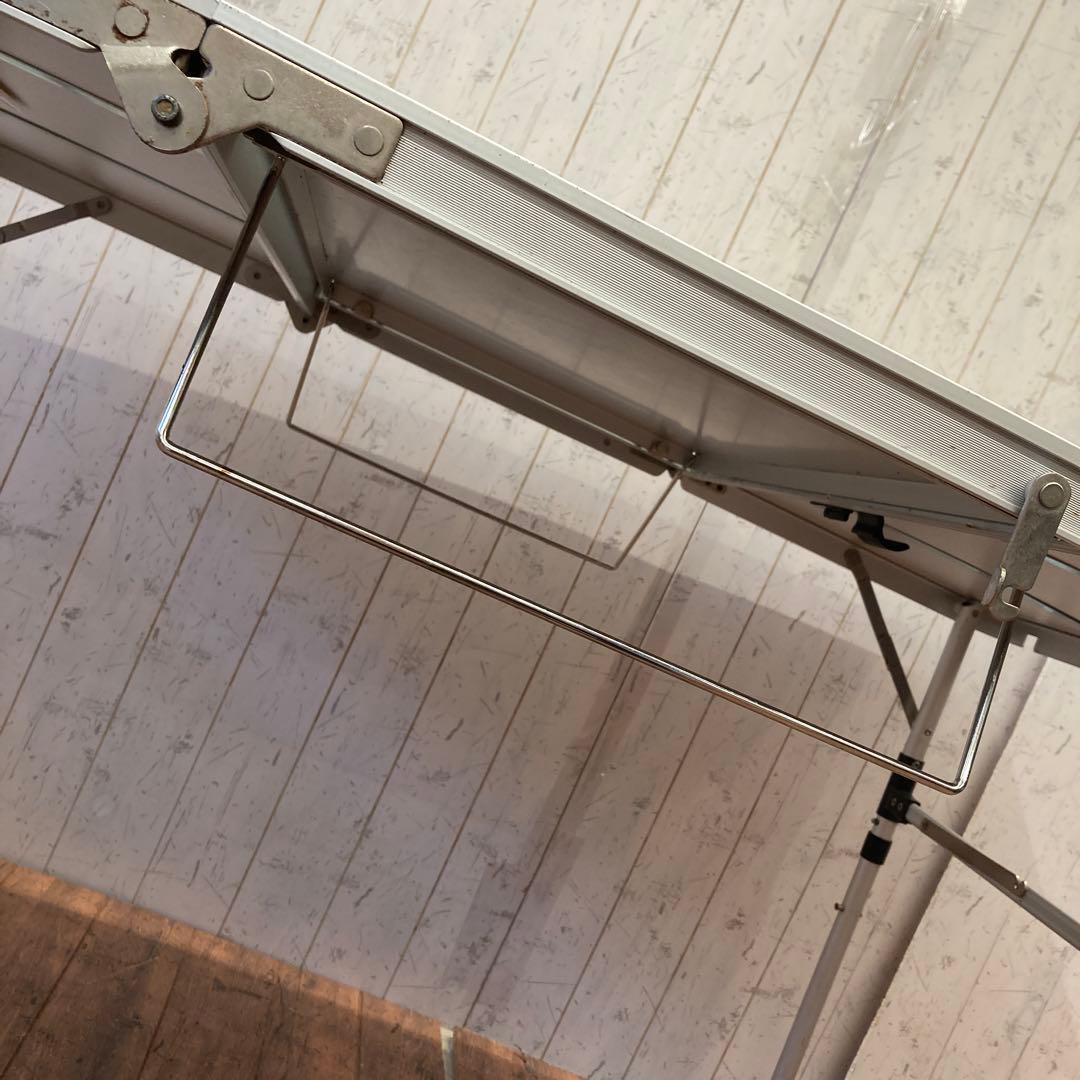 コールマン アウトドアテーブル グリルラック バーベキュー スリム 三つ折り