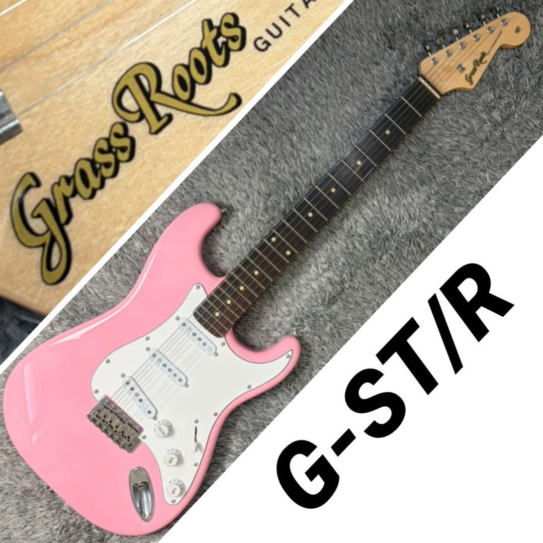 ギター Grassroots G-ST/R PINK