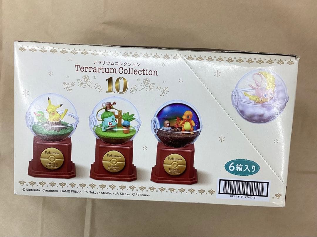 ポケットモンスター テラリウムコレクション 10 BOX商品 全6種 6個入り
