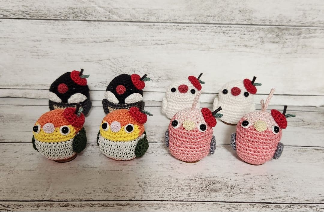 小鳥さんのマスコット×40羽♪