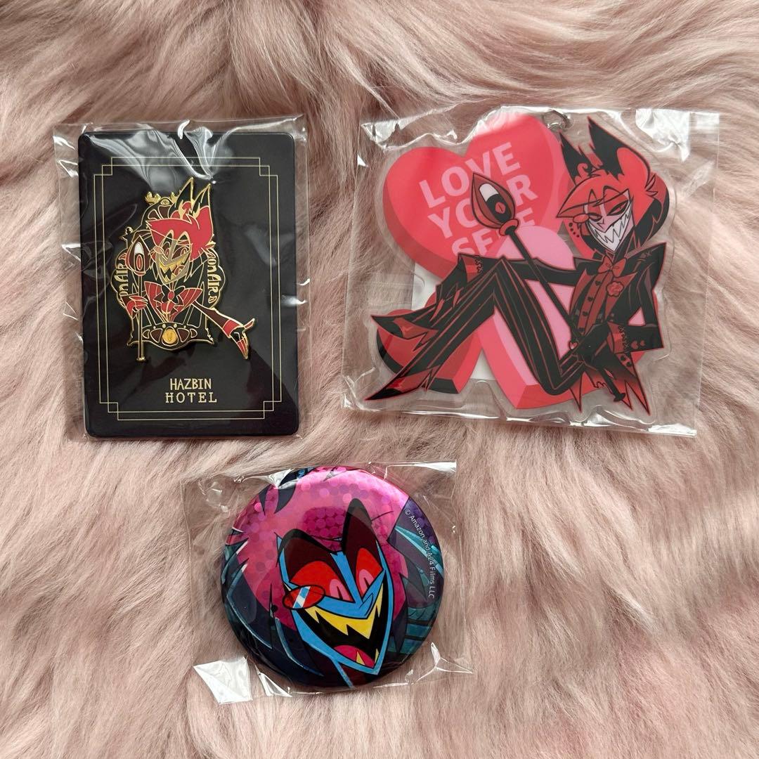 【正規品•最安値】ハズビンホテル アラスター バレンタイン キーチェーン レア品