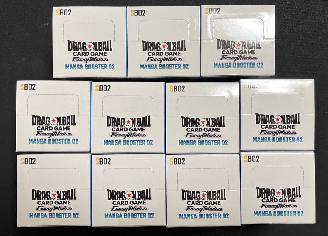 ドラゴンボール MANGA BOOSTER 02 テープ付き 未開封 11BOX
