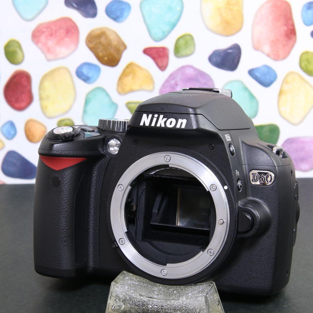 ♥︎◇NIKON ニコン D60 ◇スマホ転送 ◇ショット数少