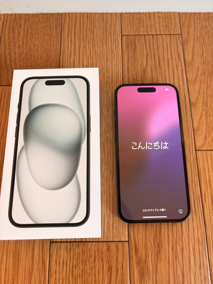 iPhone 15 128GB ブラック SIMフリー