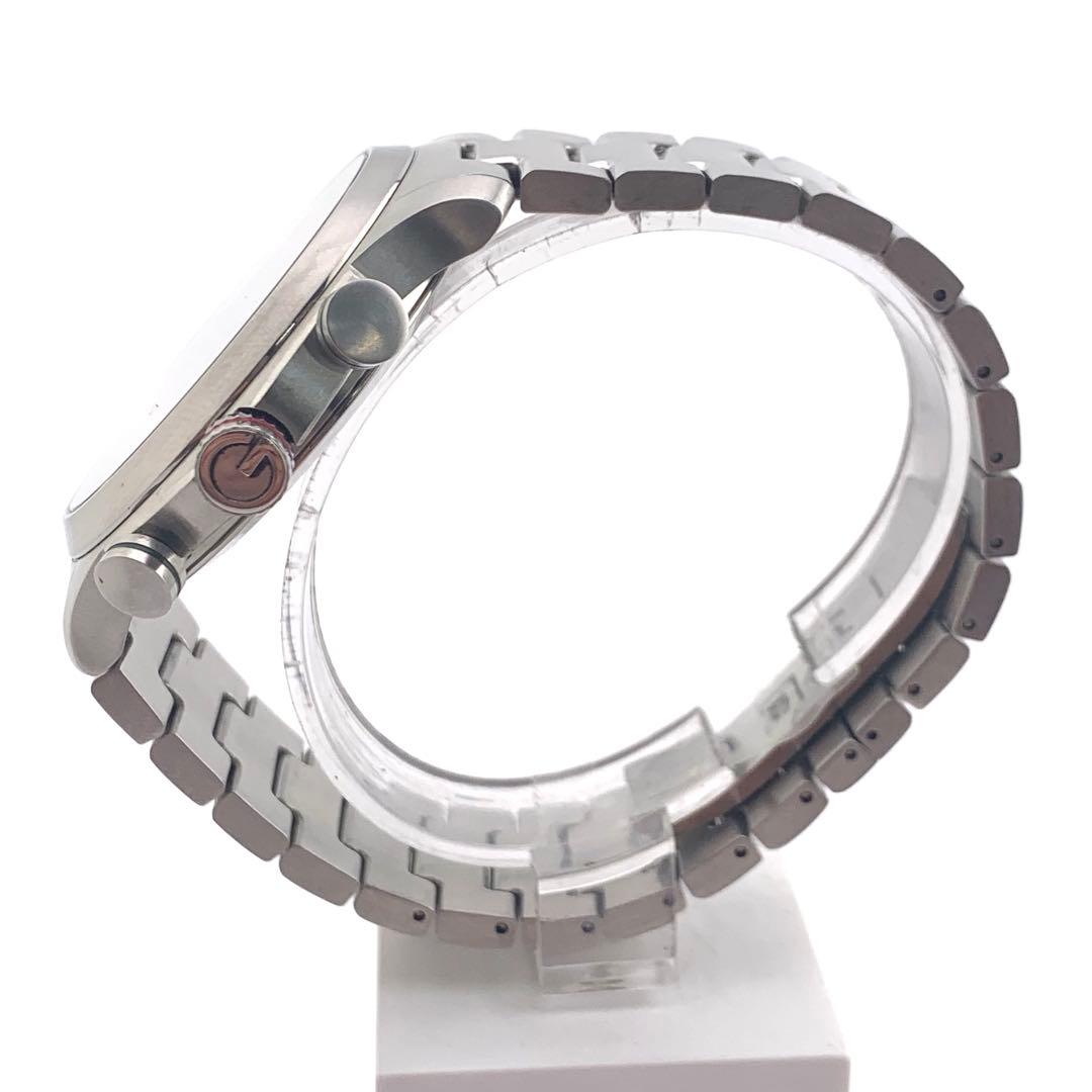 8-30 GUCCI 126.2 クロノグラフ 腕時計 シルバー