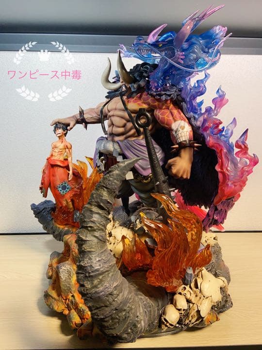 pop  カイドウ ジオラマ ワンピース　フィギュア　ワノ国編　鬼ヶ島　ギア5