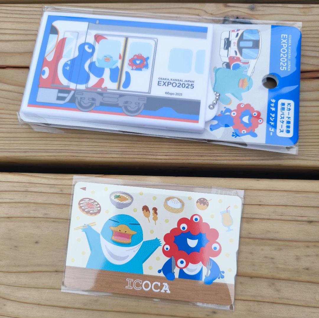 万博記念ICOCAイコカ 大阪万博 関西万博 ミャクミャク イコちゃんセット