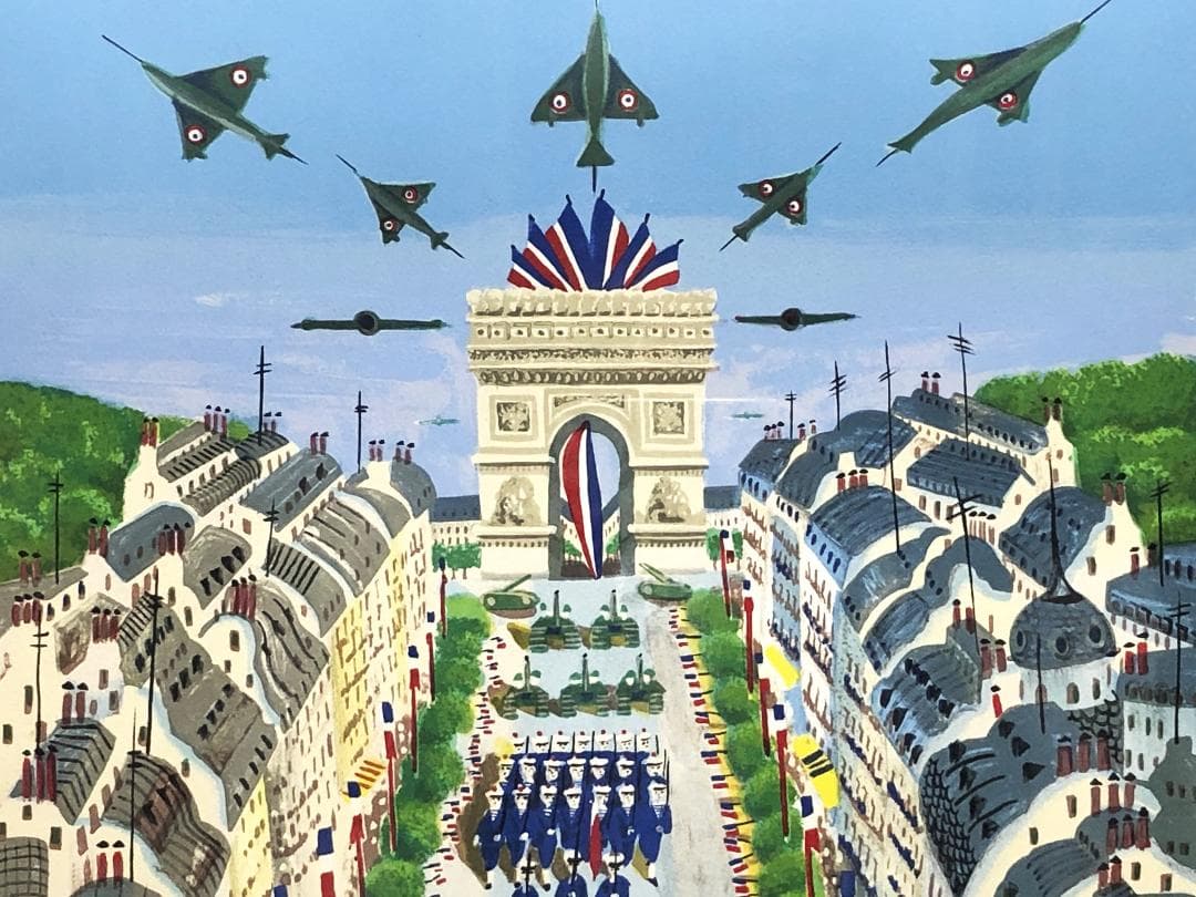 【 ラ・ジロディエール 】　リトグラフ　186/195　真作