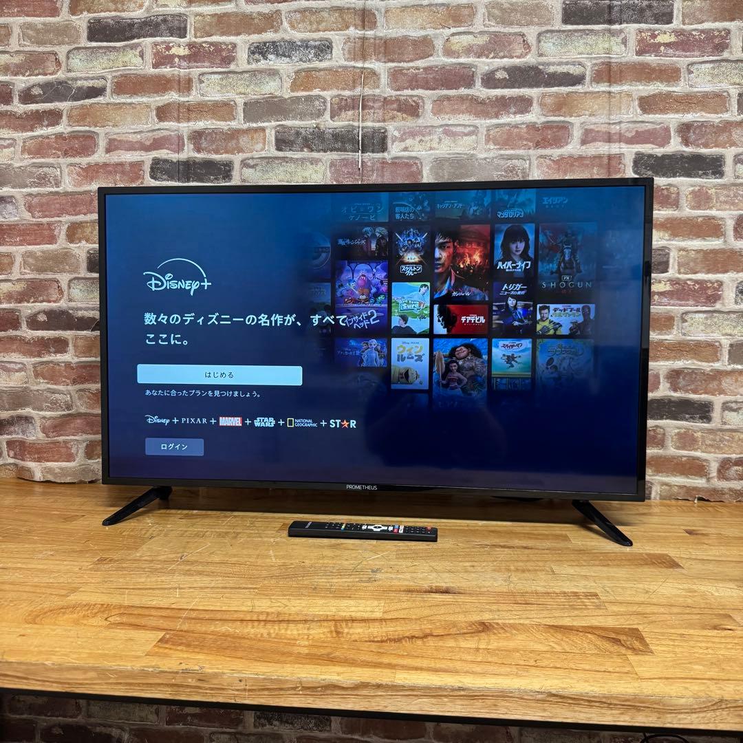 2023年製！42インチ チューナーレス スマート 液晶テレビ 動画配信アプリ○