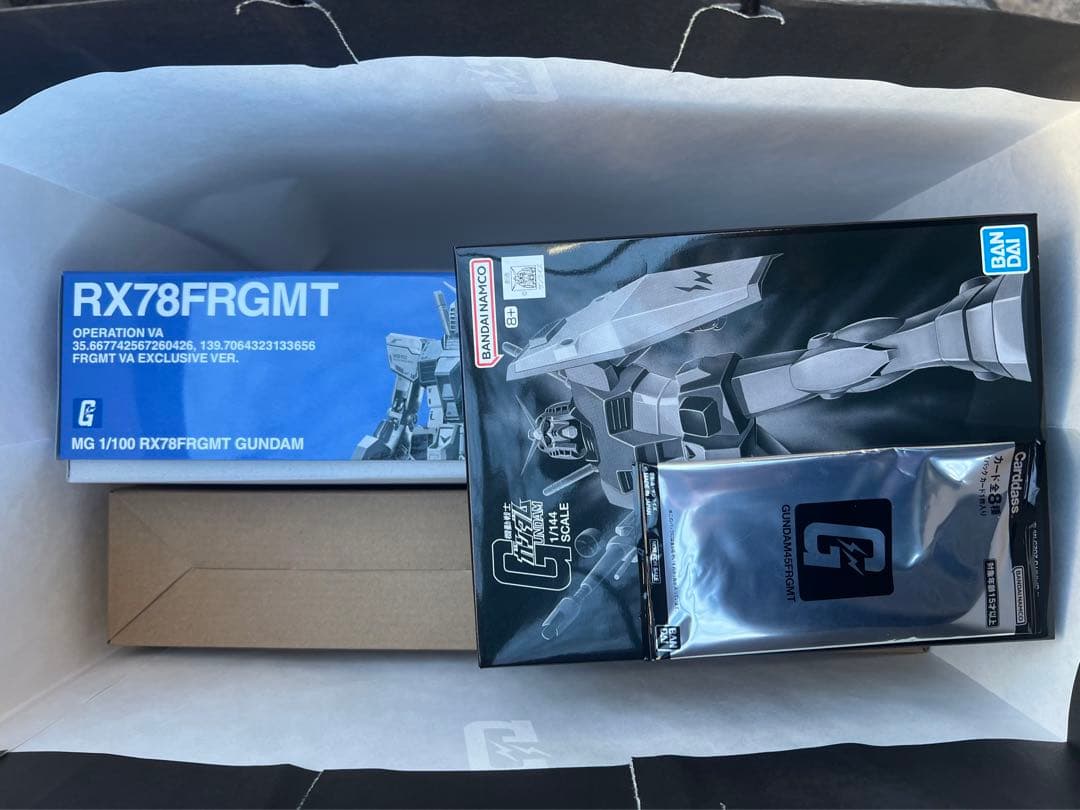 ガンダム　フラグメント　プラモデルセット