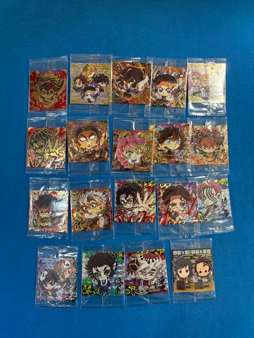 鬼滅の刃　ウエハース　シール　冨岡義勇　時透無一郎　胡蝶しのぶ　シークレット