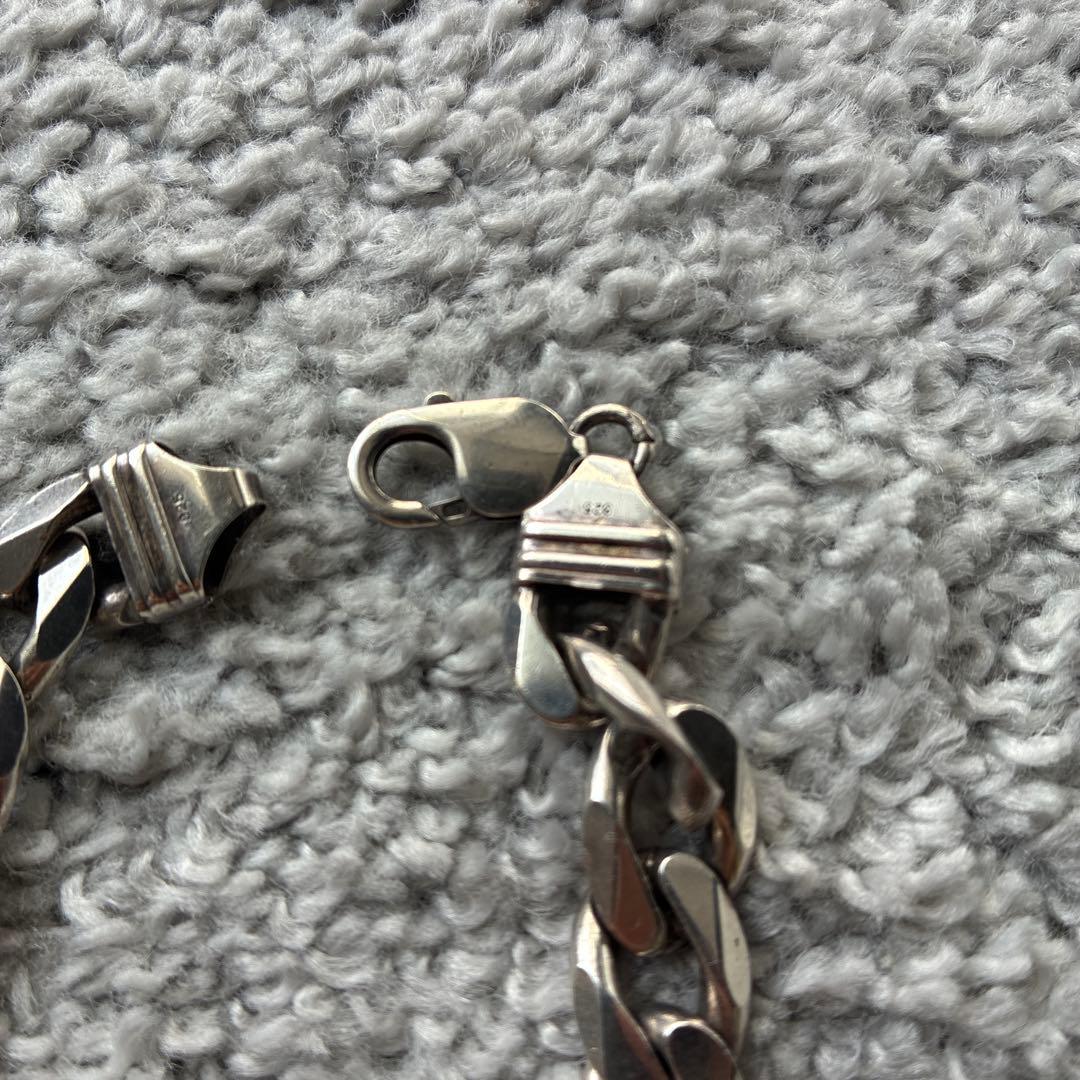 シルバープレートブレスレット　イタリア製