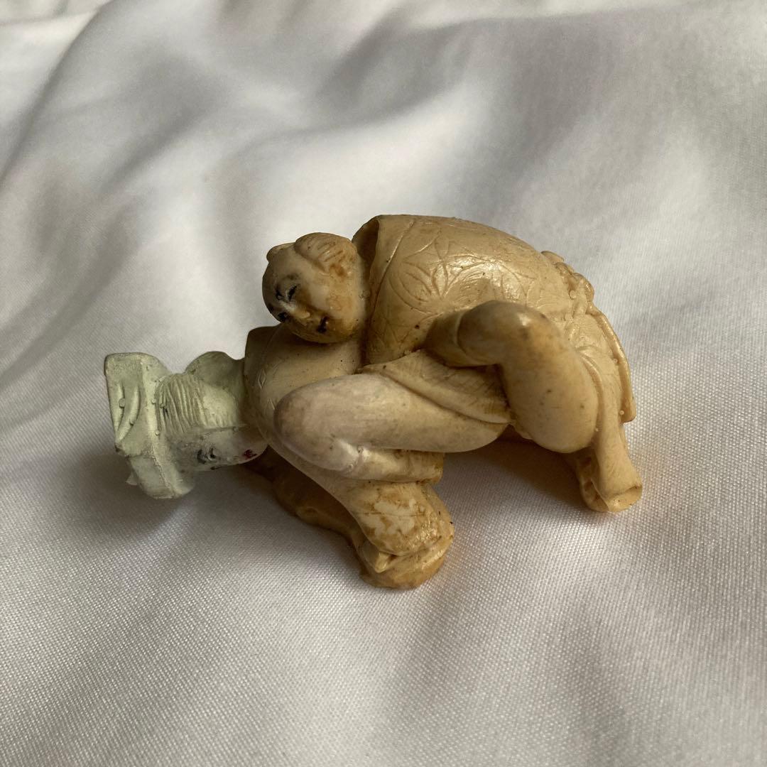 工芸品 Japanese Style Shunga Sculpture Doll