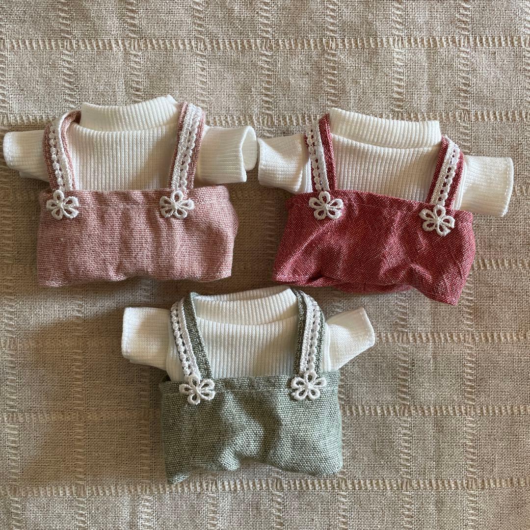 確認用   ちびぬいちゃんのタートル＆肩紐レース吊りズボン