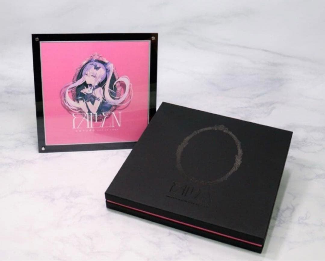 ディスプレイボード付きrurudo直筆サイン色紙 ＆ 等身大タペストリー