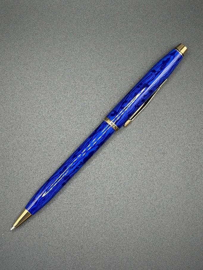 CROSS クラシックセンチュリー ボールペン ブルーマーブル 1990年代
