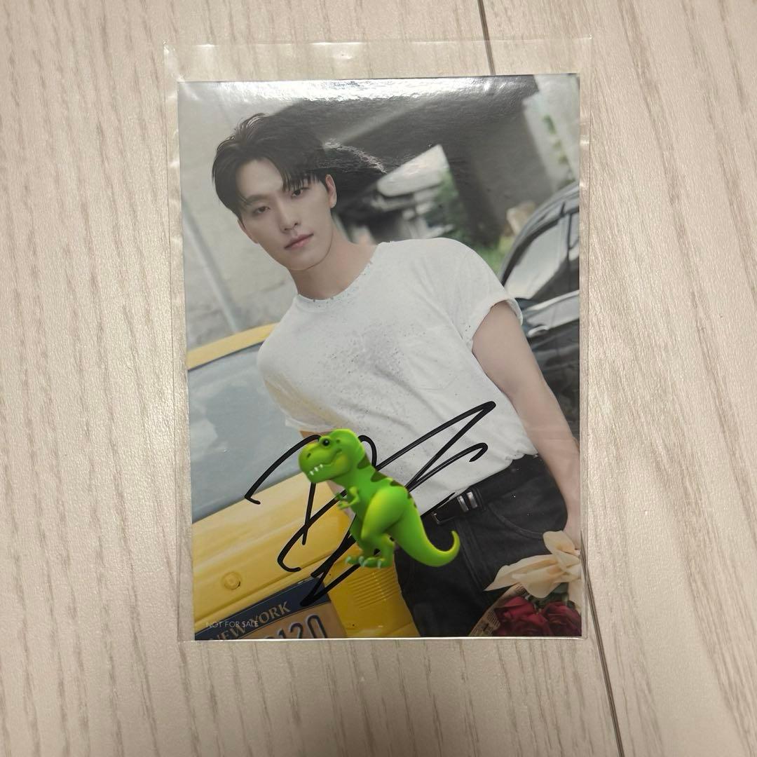 ディノ SPILL THE FEELS 生写真 サイン 直筆