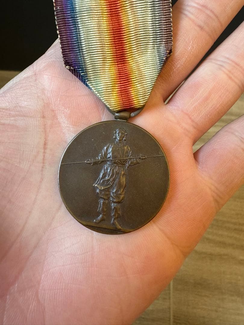 1508 【レア 美品】戦捷記章 文明擁護之大戦 同盟及連合国 桐箱 勲章 徽章