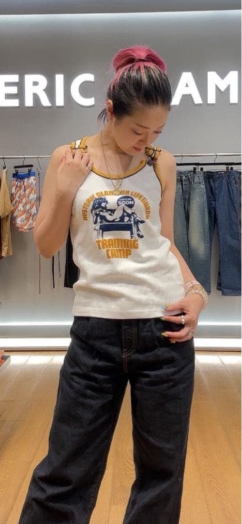 ヒステリックグラマーのタンクトップ