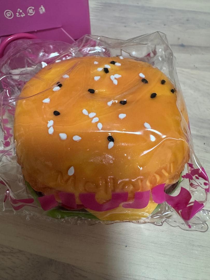 再販無し✨mellojoy スクイーズ　ハンバーガー　シークレット　メロジョイ