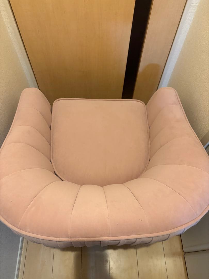 Altrobene ソファー 1人掛け ベルベット ソファ モダン 一人暮らし