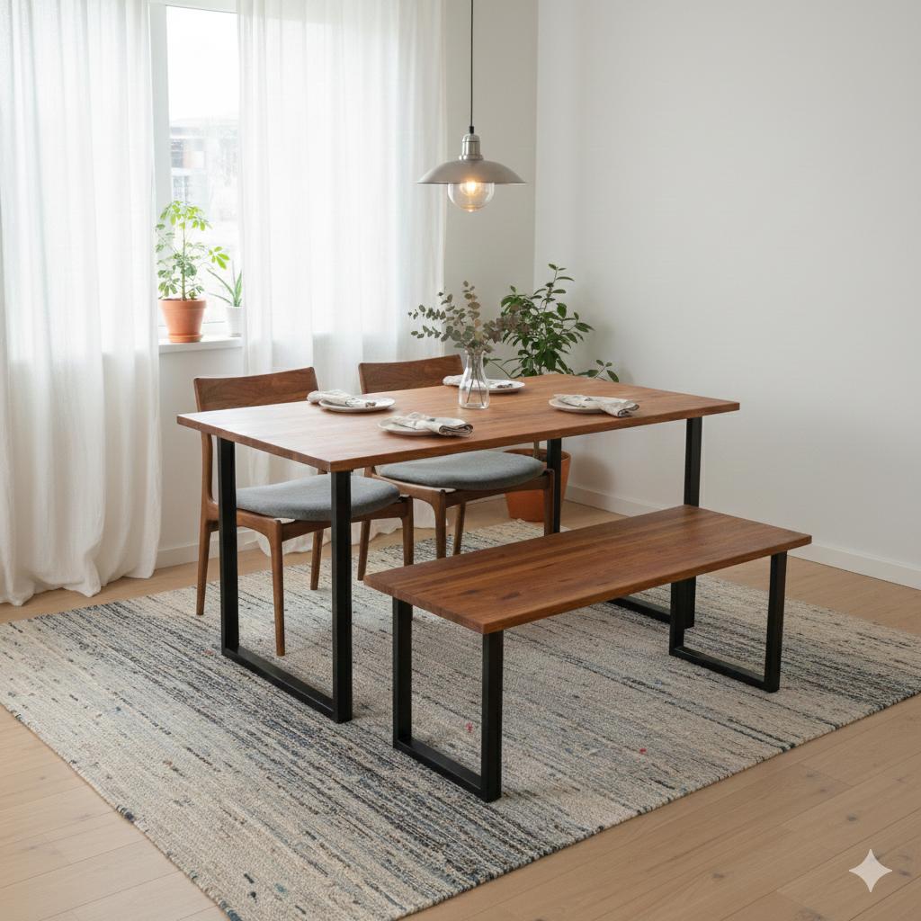 ACTUS アクタス FJ ダイニングテーブル ウォールナット北欧 W165