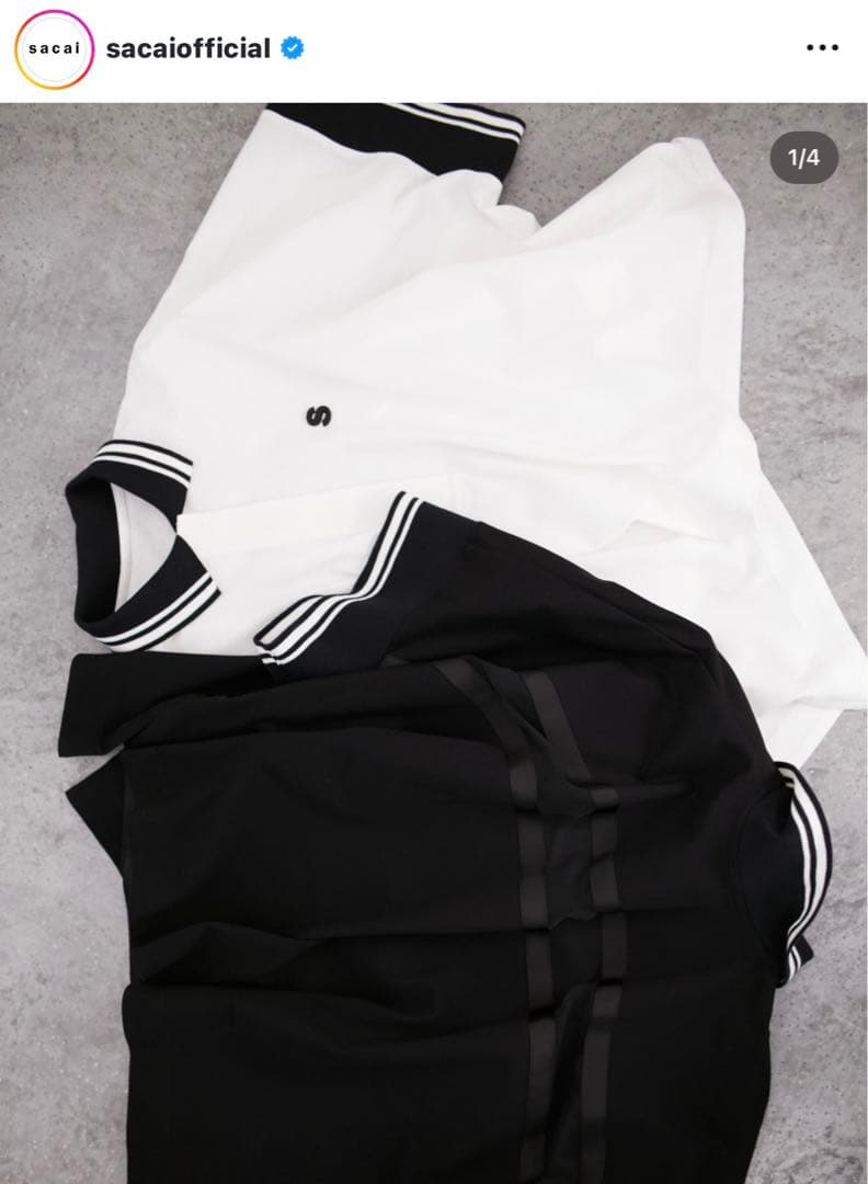sacai ポロシャツ 2021年コレクション