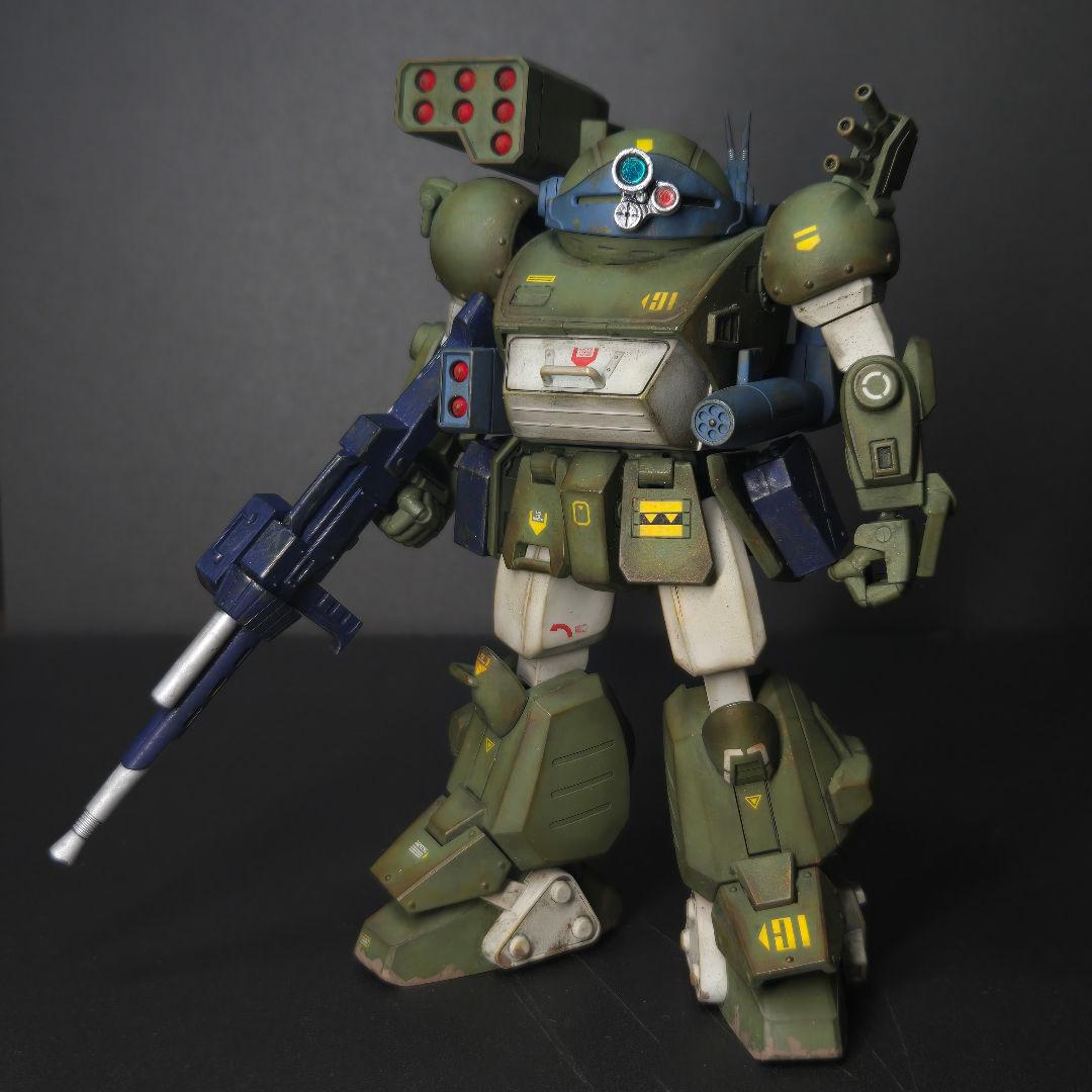 装甲騎兵ボトムズ★HGスコープドッグ★ターボカスタム★塗装完成品★バンダイ