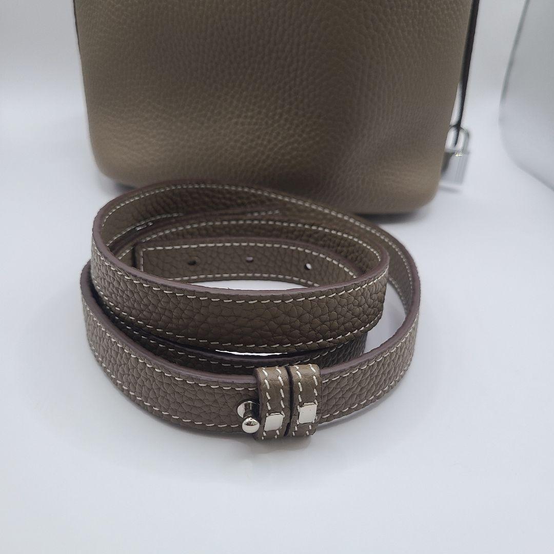 ★プレミアム キューブ バッグ S★本革★レディース★ハンドバッグ★ピコタン