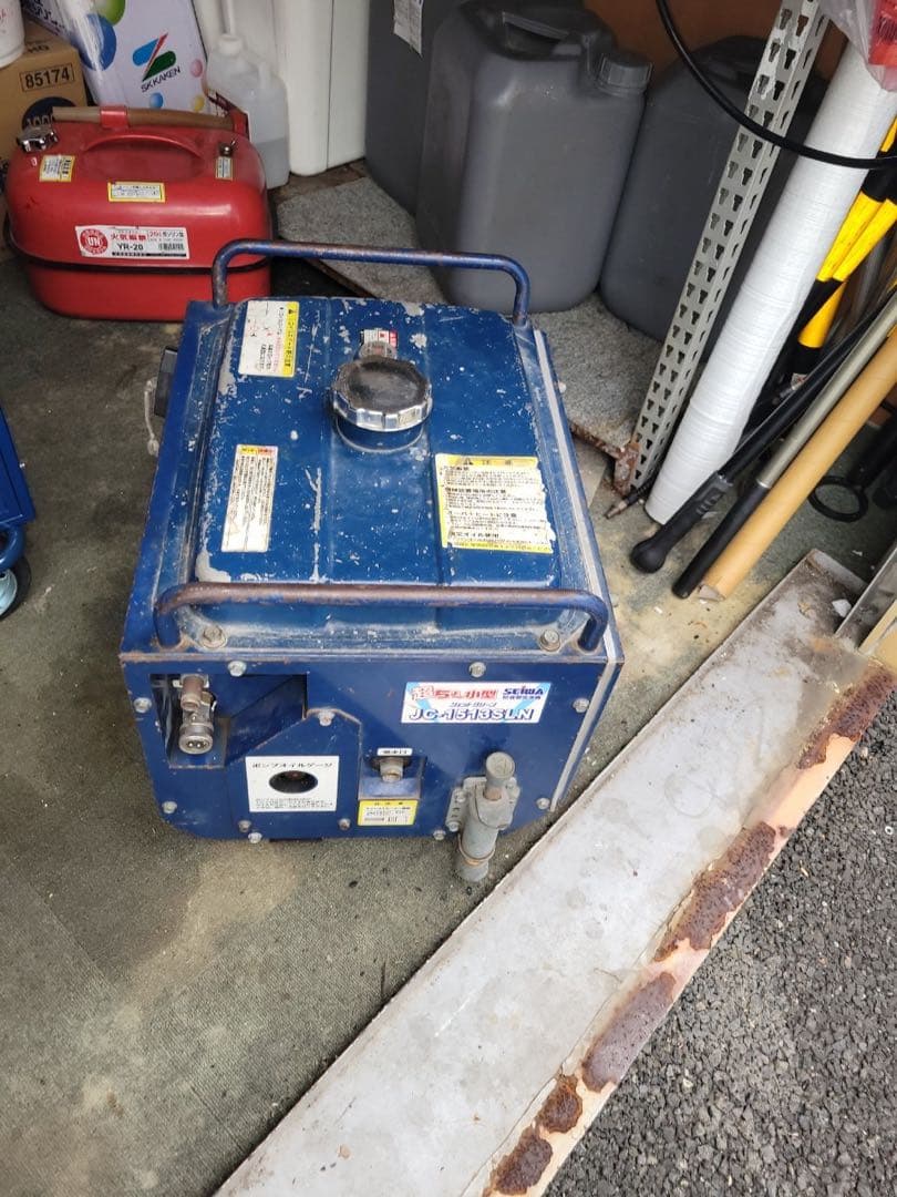 セイワ 高圧洗浄機 JC-1513SLN 給水ポンプ付き エンジン始動