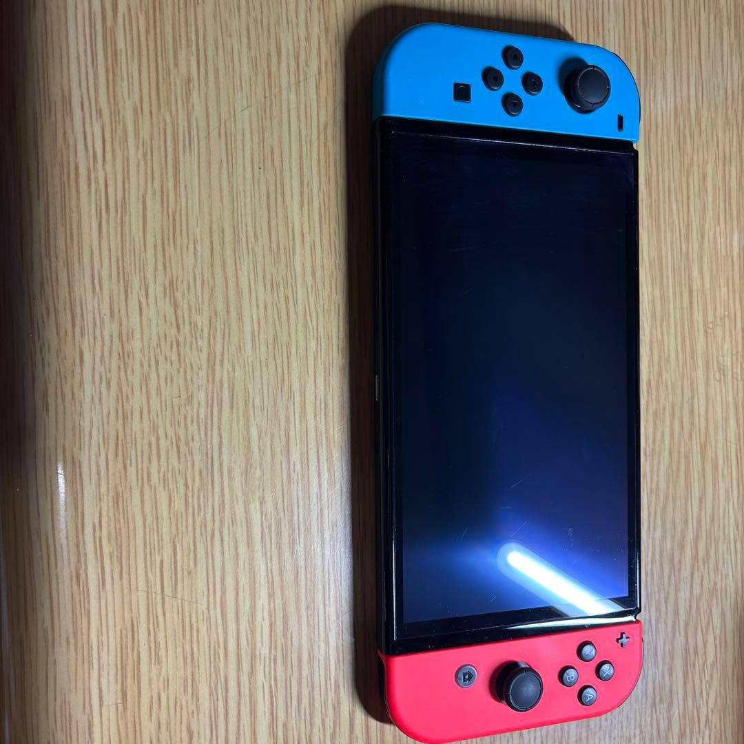 Nintendo Switch 本体 青と赤のJoy-Con 周辺機器カセット8