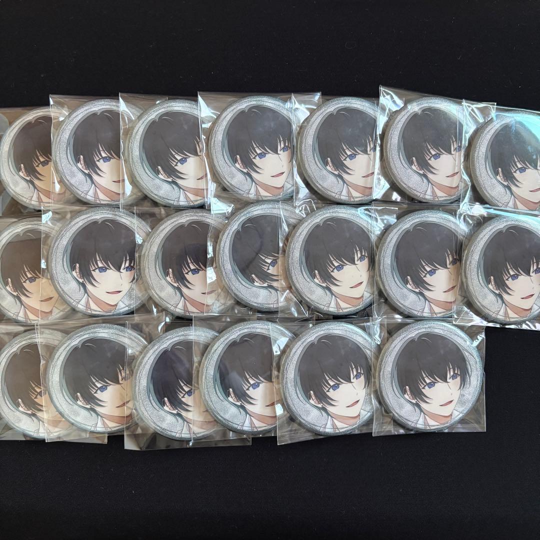 アオペラ ポップアップ 夏祭り 缶バッジ 紫垣明