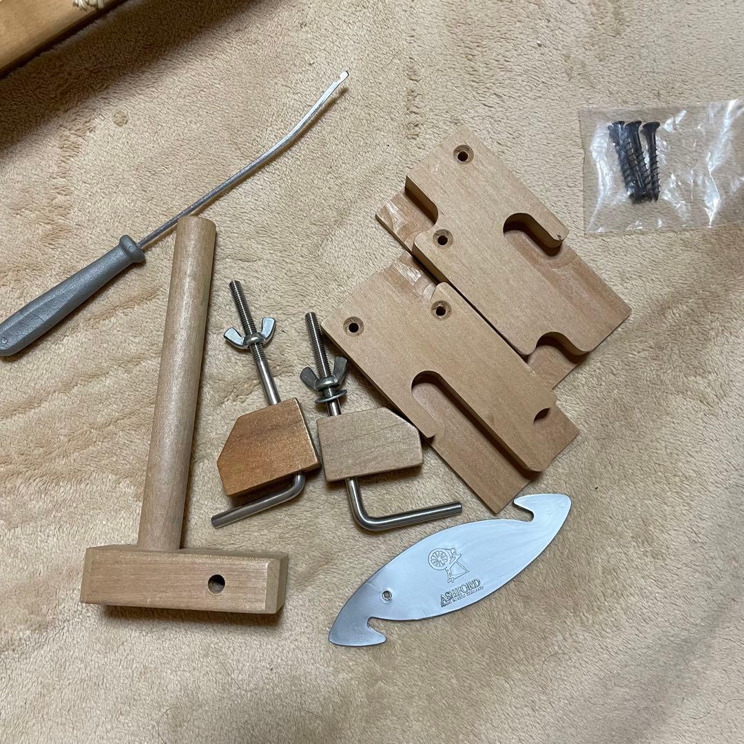 アシュフォード　織り機　80cm リジットへドル　卓上織り機