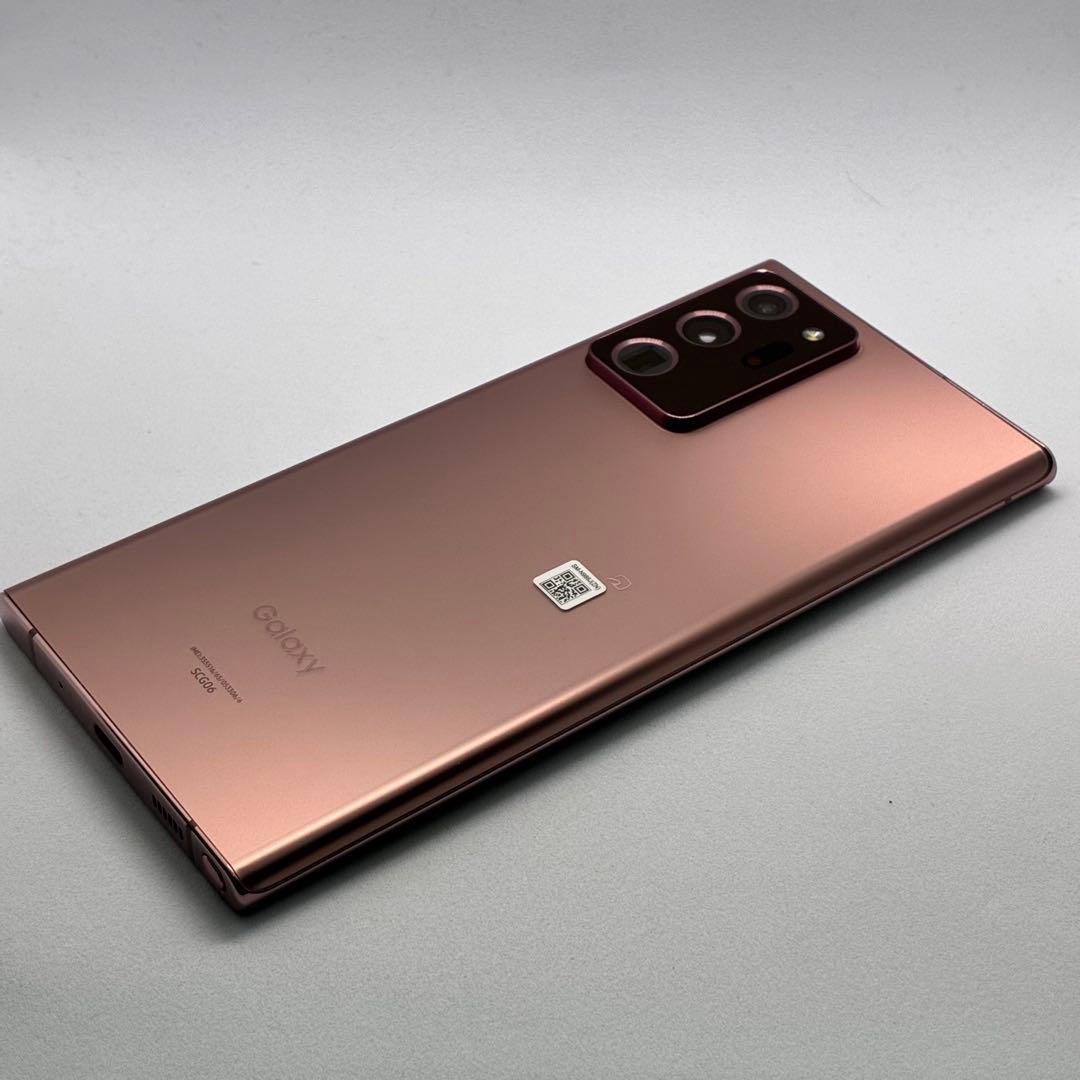 美品 Galaxy note 20 ultra SIMフリー 58872